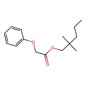 Pentyl 2-ethylbutanoate structure