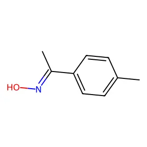 (1Z)-1-(4-Methylphenyl)ethanone oxime structure