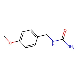 [(4-Methoxyphenyl)methyl]urea structure