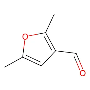 2,5-Dimethylfuran-3-carbaldehyde structure