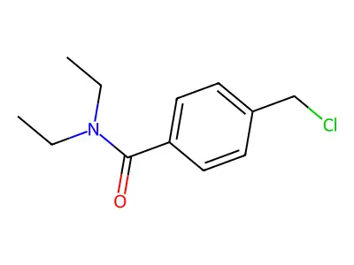 4-(Chloromethyl)-N,N-diethylbenzamide structure