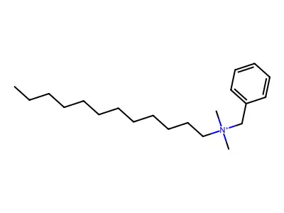 Benzyl-dodecyl-dimethylazanium;methanesulfonic acid structure