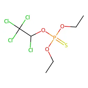 氯氧磷 structure