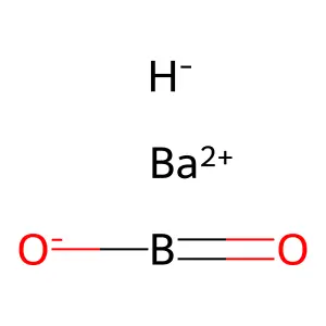 Barium boron dioxide structure
