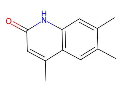 2-Hydroxy-4,6,7-trimethylquinoline structure