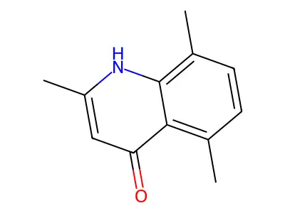 2,5,8-Trimethylquinolin-4-ol structure