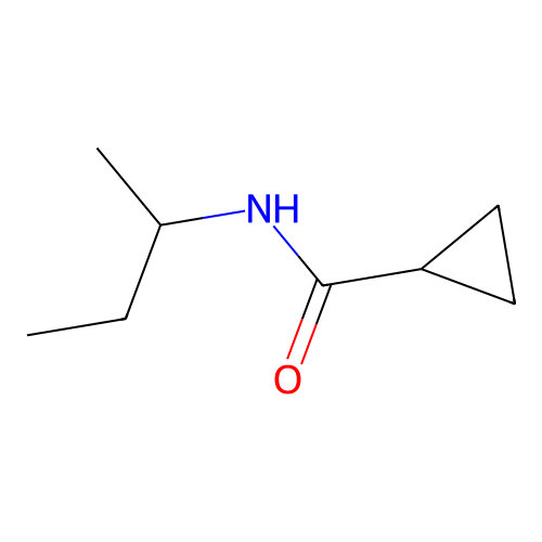 N-(2-丁基)环丙烷甲酰胺 structure
