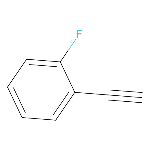 1-Ethynyl-2-fluorobenzene structure