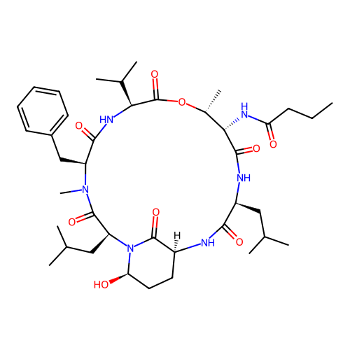 Tasipeptin B structure