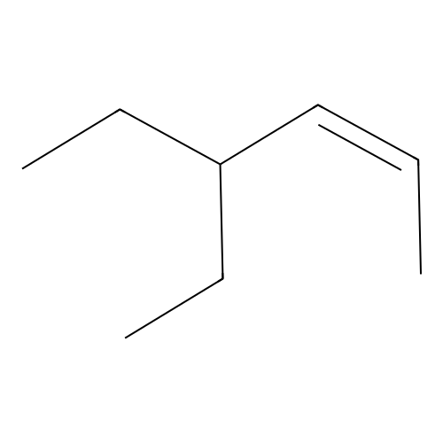 (Z)-4-Ethylhex-2-ene structure