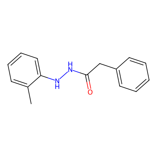 N'-(2-methylphenyl)-2-phenylacetohydrazide structure