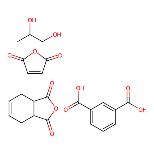 (C8-H8-O3.C8-H6-O4.C4-H2-O3.C3-H8-O2)x- structure