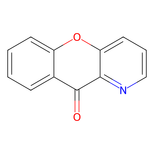 10H-chromeno[3,2-b]pyridin-10-one structure