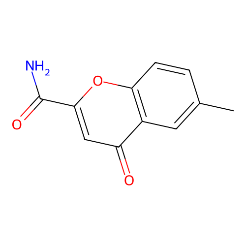 6-甲基-4-氧代-4H-1-苯并吡喃-2-甲酰胺 structure