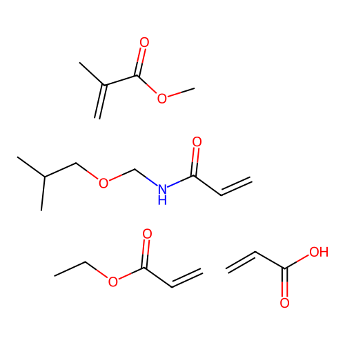 (C8-H15-N-O2.C5-H8-O2.C5-H8-O2.C3-H4-O2)x- structure