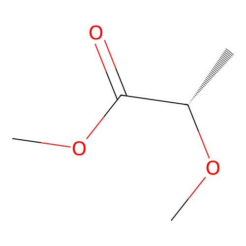 Methyl (2S)-2-methoxypropanoate structure