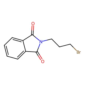 N-3-溴丙基邻苯二甲酰亚胺 structure