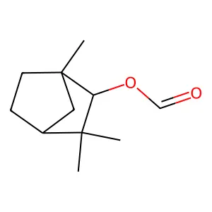 1,3,3-Trimethylbicyclo(2.1.1)hept-2-yl formate structure