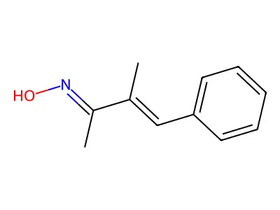 4-Phenyl-3-methyl-3-buten-2-on-oxim structure