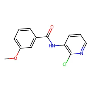 N-(2-氯吡啶-3-基)-3-甲氧基苯甲酰胺 structure