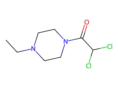 Piperazine, 1-(dichloroacetyl)-4-ethyl- structure