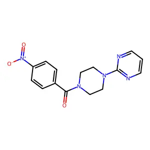 2-[4-(4-Nitrobenzoyl)piperazin-1-yl]pyrimidine structure
