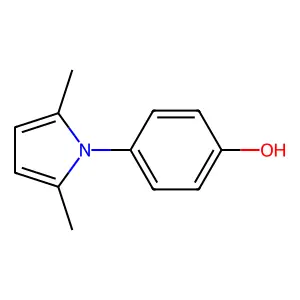 4-(2,5-Dimethyl-1H-pyrrol-1-yl)phenol structure