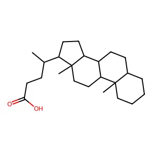Ursocholanic Acid structure