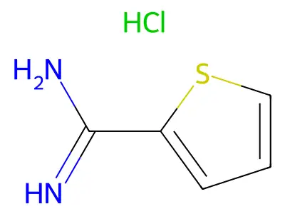 Thiophene-2-carboximidamide Hydrochloride structure