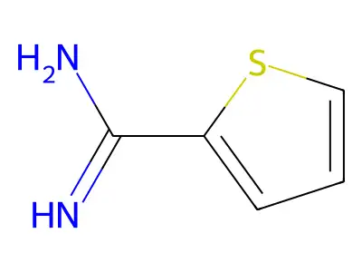 Thiophene-2-carboximidamide structure