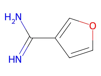 Furan-3-carboximidamide structure