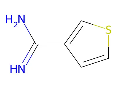 Thiophene-3-carboximidamide structure
