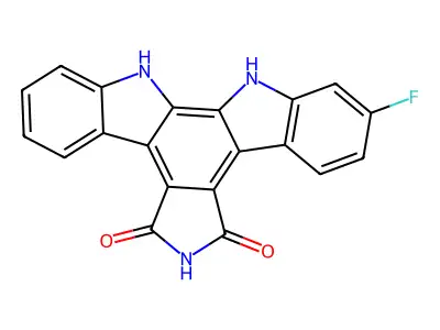 Indolocarbazole deriv. 4(g) structure