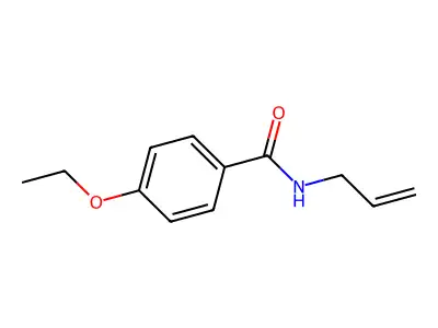 N-allyl-4-ethoxybenzamide structure
