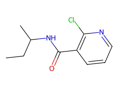 N-(Sec-butyl)-2-chloronicotinamide structure