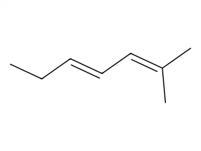 Dimethylhexenene structure