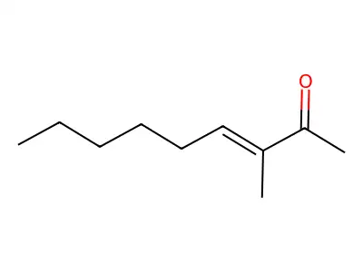 3-Methylnon-3-en-2-one structure