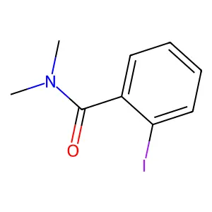 2-碘-N,N-二甲基苯甲酰胺 structure