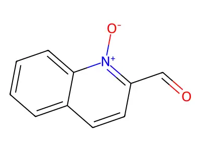 2-Formylquinoline 1-oxide structure
