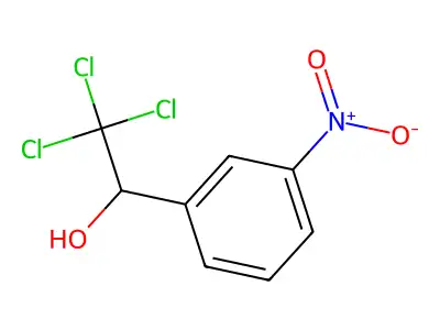 3-Nitro-alpha-(trichloromethyl)benzenemethanol structure