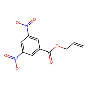3,5-二硝基苯甲酸烯丙酯 structure