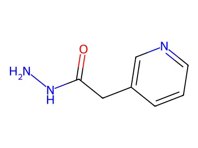 2-(Pyridin-3-yl)acetohydrazide structure
