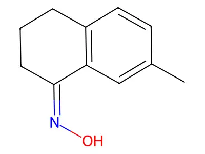 7-methyl-3,4-dihydronaphthalen-1(2H)-one oxime structure