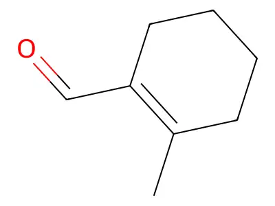Cyclohexenecarboxaldehyde, methyl- structure