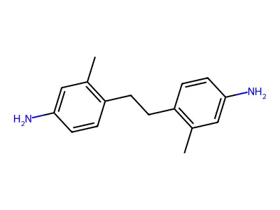 4,4'-Ethylenedi-3-toluidine structure