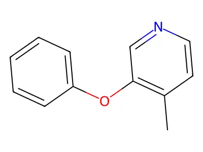 4-Methyl-3-phenoxypyridine structure