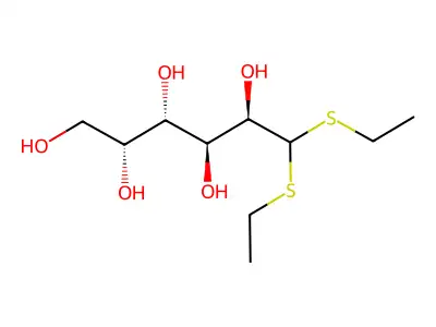 D-Galactose diethyldithioacetal structure
