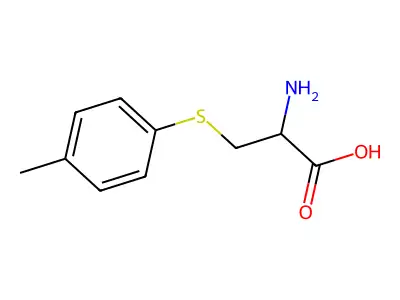 S-(4-Methylphenyl)cysteine structure