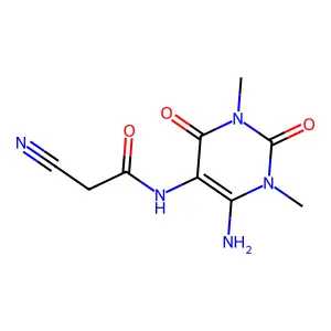 Isonicotinylglycine structure
