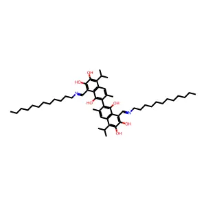 (1Z)-1-[(dodecylamino)methylidene]-7-[(8Z)-8-[(dodecylamino) structure